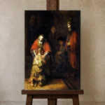 Premium Wall Art Dikey  Html Edition – FAMOUS2407390 shown in Studio Easel
