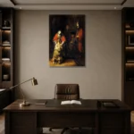 Premium Wall Art Dikey  Html Edition – FAMOUS2407390 shown in Room 2