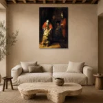 Premium Wall Art Dikey  Html Edition – FAMOUS2407390 shown in Room 4