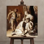 Premium Wall Art Kare Html Edition – FAMOUS2407391 shown in Studio Easel