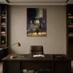 Premium Wall Art Dikey  Html Edition – FAMOUS2407393 shown in Room 2