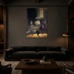 Premium Wall Art Dikey  Html Edition – FAMOUS2407393 shown in Room 3