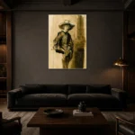 Premium Wall Art Dikey  Html Edition – FAMOUS2407394 shown in Room 3