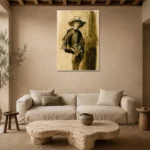 Premium Wall Art Dikey  Html Edition – FAMOUS2407394 shown in Room 4