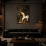 Premium Wall Art Dikey  Html Edition – FAMOUS2407395 shown in Room 3