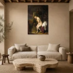 Premium Wall Art Dikey  Html Edition – FAMOUS2407395 shown in Room 4