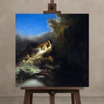 Premium Wall Art Kare Html Edition – FAMOUS2407397 shown in Studio Easel