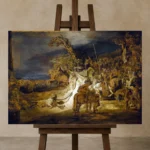 Premium Wall Art Yatay Html Edition – FAMOUS2407400 shown in Studio Easel