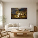 Premium Wall Art Yatay Html Edition – FAMOUS2407400 shown in Room 1