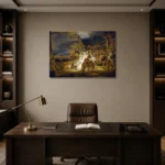 Premium Wall Art Yatay Html Edition – FAMOUS2407400 shown in Room 2