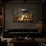 Premium Wall Art Yatay Html Edition – FAMOUS2407400 shown in Room 3