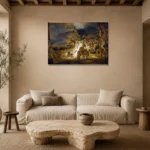 Premium Wall Art Yatay Html Edition – FAMOUS2407400 shown in Room 4