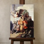 Premium Wall Art Dikey  Html Edition – FAMOUS2407401 shown in Studio Easel