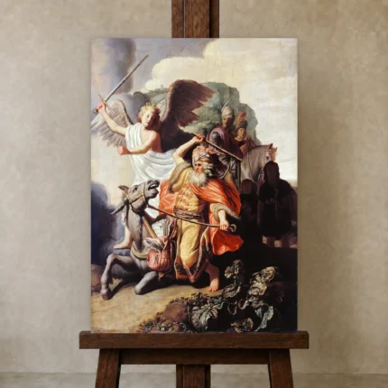 Premium Wall Art Dikey  Html Edition – FAMOUS2407401 shown in Studio Easel