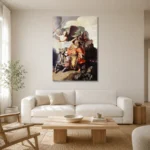 Premium Wall Art Dikey  Html Edition – FAMOUS2407401 shown in Room 1