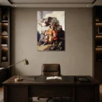 Premium Wall Art Dikey  Html Edition – FAMOUS2407401 shown in Room 2
