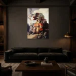 Premium Wall Art Dikey  Html Edition – FAMOUS2407401 shown in Room 3