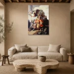 Premium Wall Art Dikey  Html Edition – FAMOUS2407401 shown in Room 4