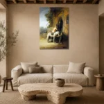 Premium Wall Art Dikey  Html Edition – FAMOUS2407402 shown in Room 4