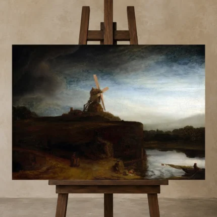 Premium Wall Art Yatay Html Edition – FAMOUS2407403 shown in Studio Easel