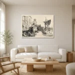 Premium Wall Art Yatay Html Edition – FAMOUS2407405 shown in Room 1