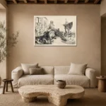 Premium Wall Art Yatay Html Edition – FAMOUS2407405 shown in Room 4