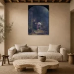 Premium Wall Art Dikey  Html Edition – FAMOUS2407407 shown in Room 4