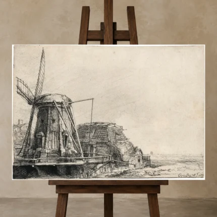 Premium Wall Art Yatay Html Edition – FAMOUS2407408 shown in Studio Easel