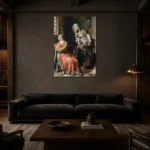 Premium Wall Art Dikey  Html Edition – FAMOUS2407409 shown in Room 3