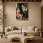 Premium Wall Art Dikey  Html Edition – FAMOUS2407409 shown in Room 4