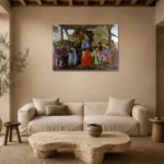 Premium Wall Art Yatay Html Edition – FAMOUS2407410 shown in Room 4