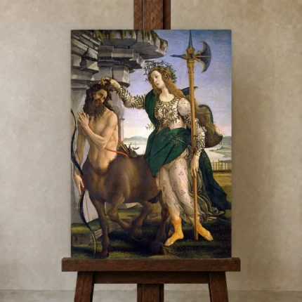 Premium Wall Art Dikey  Html Edition – FAMOUS2407412 shown in Studio Easel