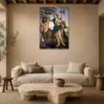 Premium Wall Art Dikey  Html Edition – FAMOUS2407412 shown in Room 4