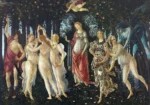 Spring by Sandro Botticelli, a living room wall art print for refined interiors