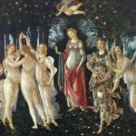 Spring by Sandro Botticelli, a living room wall art print for refined interiors