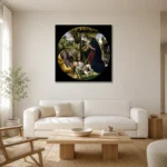 Premium Wall Art Kare Html Edition – FAMOUS2407414 shown in Room 1