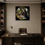 Premium Wall Art Kare Html Edition – FAMOUS2407414 shown in Room 2