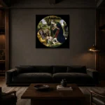 Premium Wall Art Kare Html Edition – FAMOUS2407414 shown in Room 3