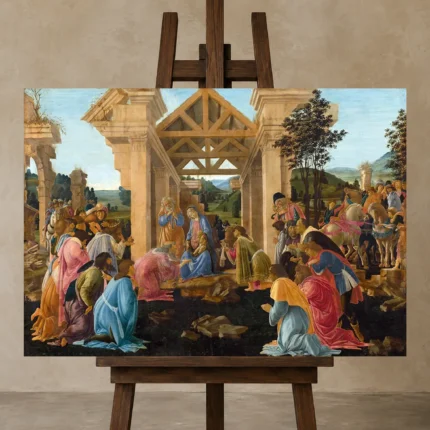 Premium Wall Art Yatay Html Edition – FAMOUS2407415 shown in Studio Easel