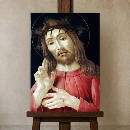 Premium Wall Art Dikey  Html Edition – FAMOUS2407416 shown in Studio Easel