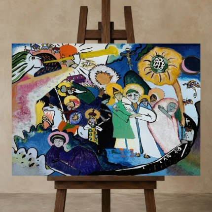Premium Wall Art Yatay Html Edition – FAMOUS2407419 shown in Studio Easel