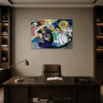 Premium Wall Art Yatay Html Edition – FAMOUS2407419 shown in Room 2