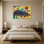 Premium Wall Art Yatay Html Edition – FAMOUS2407420 shown in Room 5