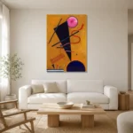 Premium Wall Art Dikey  Html Edition – FAMOUS2407421 shown in Room 1