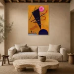 Premium Wall Art Dikey  Html Edition – FAMOUS2407421 shown in Room 4