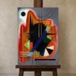 Premium Wall Art Dikey  Html Edition – FAMOUS2407425 shown in Studio Easel