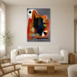 Premium Wall Art Dikey  Html Edition – FAMOUS2407425 shown in Room 1