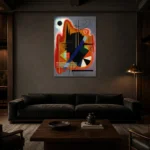 Premium Wall Art Dikey  Html Edition – FAMOUS2407425 shown in Room 3