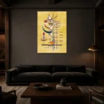 Premium Wall Art Dikey  Html Edition – FAMOUS2407427 shown in Room 3