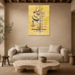 Premium Wall Art Dikey  Html Edition – FAMOUS2407427 shown in Room 4